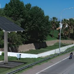 San Juan ya tiene la primera autopista solar del país.