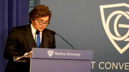 Javier Milei habló en una universidad de Nueva York 20260309