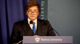 Javier Milei habló en una universidad de Nueva York 20260309