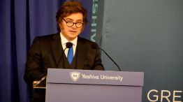 Javier Milei habló en una universidad de Nueva York 20260309