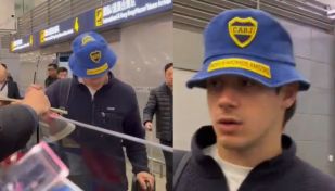 Franco Colapinto con un Piluso