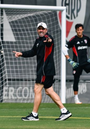 Eduardo Coudet al frente de River Plate