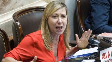 Myriam Bregman, diputada nacional del FIT-U (Frente de Izquierda y de Trabajadores - Unidad)