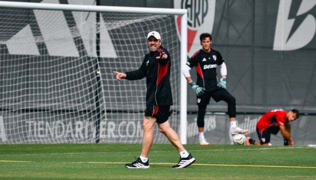 Eduardo Coudet al frente de River Plate