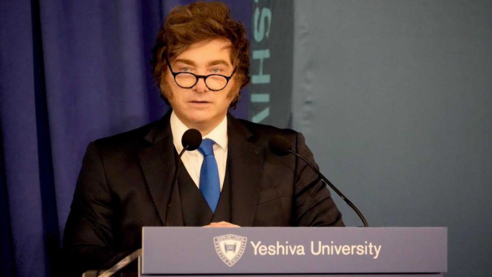 Javier Milei habló en una universidad de Nueva York 20260309