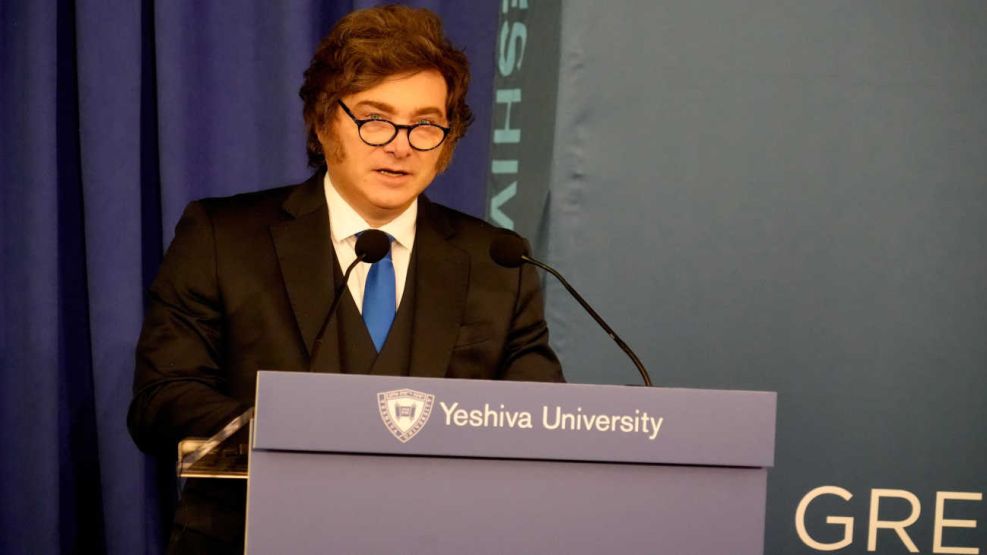 Javier Milei habló en una universidad de Nueva York 20260309