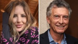 Sofia Smaldone y Mauricio Macri