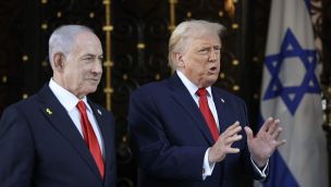 President Trump Meets With Israeli PM Netanyahu At His Palm Beach Estate