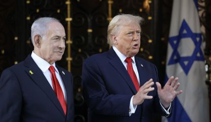 President Trump Meets With Israeli PM Netanyahu At His Palm Beach Estate