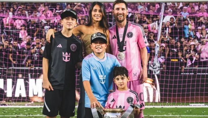 Así está hoy Ciro, el hijo menor de Lionel Messi y Antonela Roccuzzo que cumplió 8 años