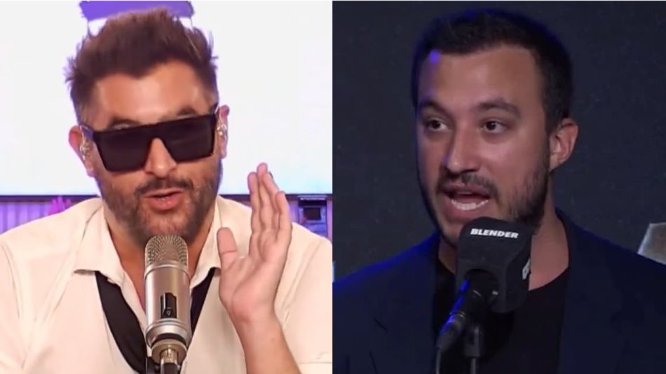 Guille Aquino y Tomás Rebord