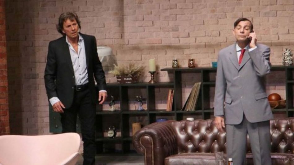 Gustavo Bermúdez y Martín Bossi