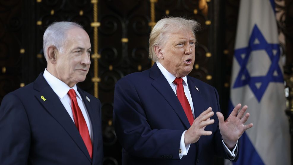 President Trump Meets With Israeli PM Netanyahu At His Palm Beach Estate