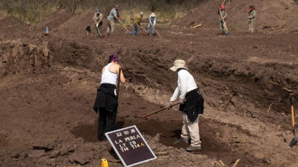 Excavaciones en La Perla