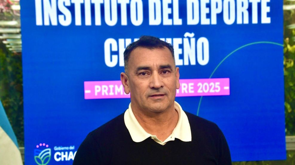 Fabio Vázquez, presidente del Instituto del Deporte