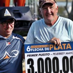 En La Brava hubo más de 100 embarcaciones en el agua y 314 pescadores inscriptos, quienes le dieron un marco espectacular a una de las lagunas más atractivas de la provincia de Buenos Aires.