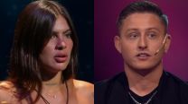 Luana Fernández y Lucas, su expareja, en Gran Hermano Generación Dorada