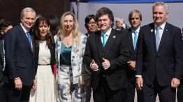 Javier Milei en la asunción de José Antonio Kast en Chile