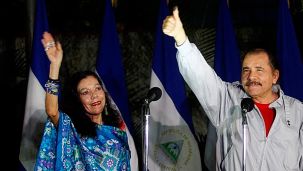 Daniel Ortega y Rosario Murillo