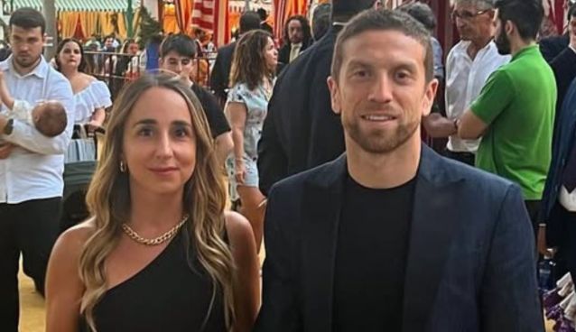 Linda Raff y Papu Gómez 