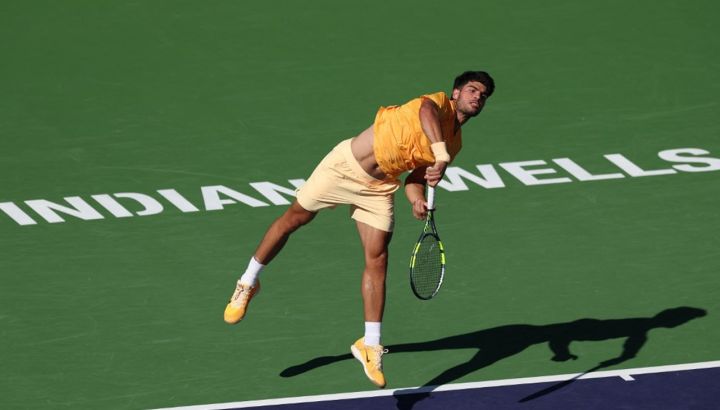 Carlos Alcaraz en Indian Wells 2026