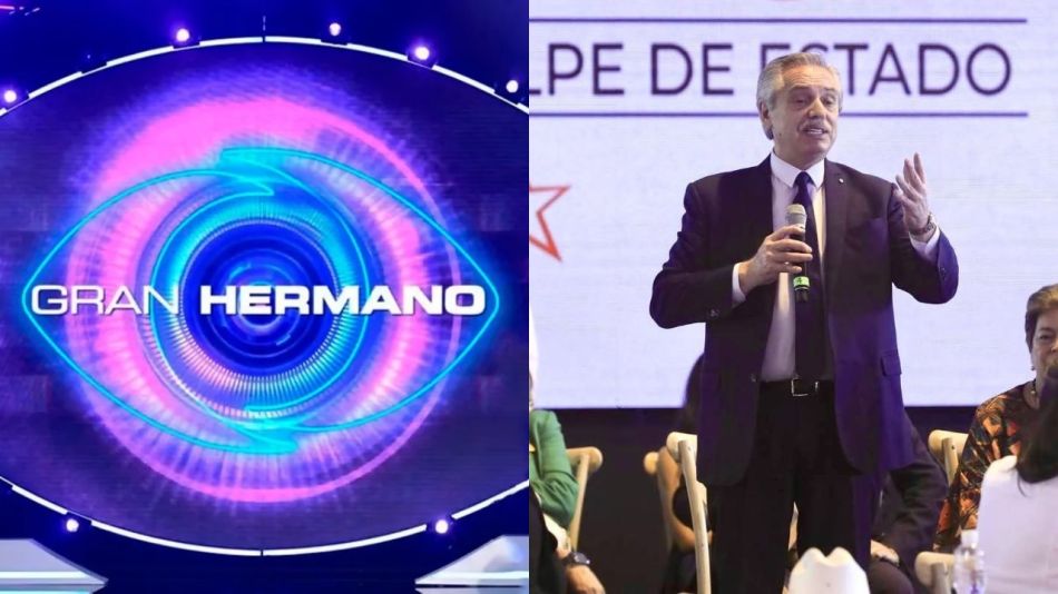 Gran Hermano y Alberto Fernández