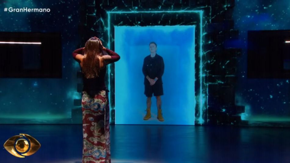 Luana Fernández y su exnovio en Gran Hermano Generación Dorada