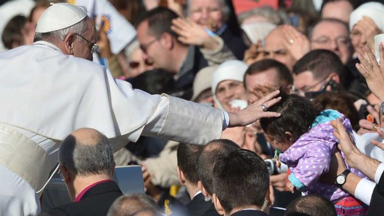 Misa de asunción del Papa Francisco.