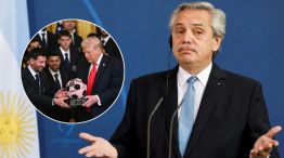 Alberto Fernández habló de Messi y Trump