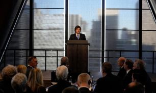 Javier Milei en la inauguración de la Argentina Week 2026 en la ciudad de Nueva York