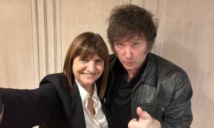Patricia Bullrich y Javier Milei