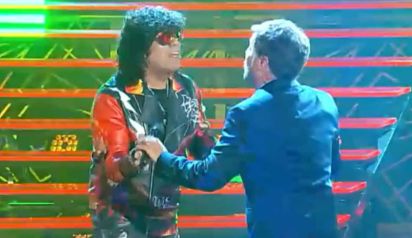 La Mona Jiménez y Guido Kaczka