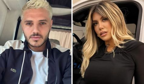 Mauro Icardi y Wanda Nara