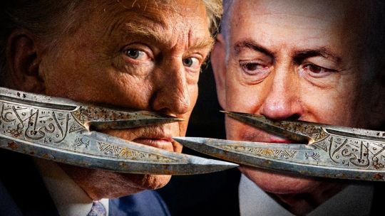 Don and Bibi ART Trump Netanyahu