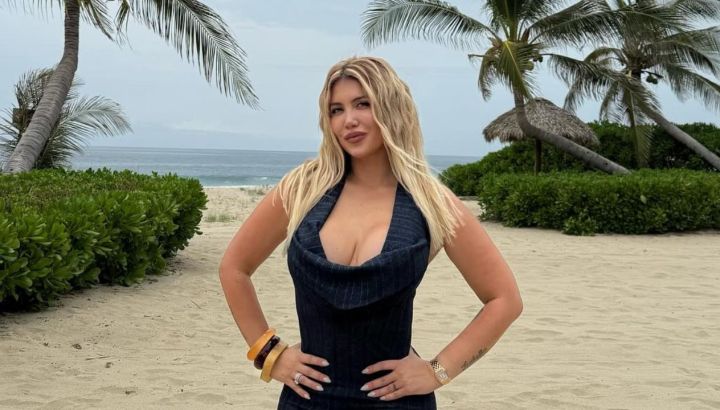 Wanda Nara mostró la impactante piscina que tiene dentro de su habitación en un lujoso hotel de Maldivas