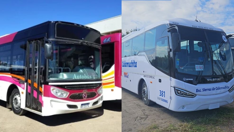 Empresas SolBus y Movix en Córdoba
