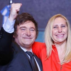 Javier y Karina Milei | Foto:Cedoc