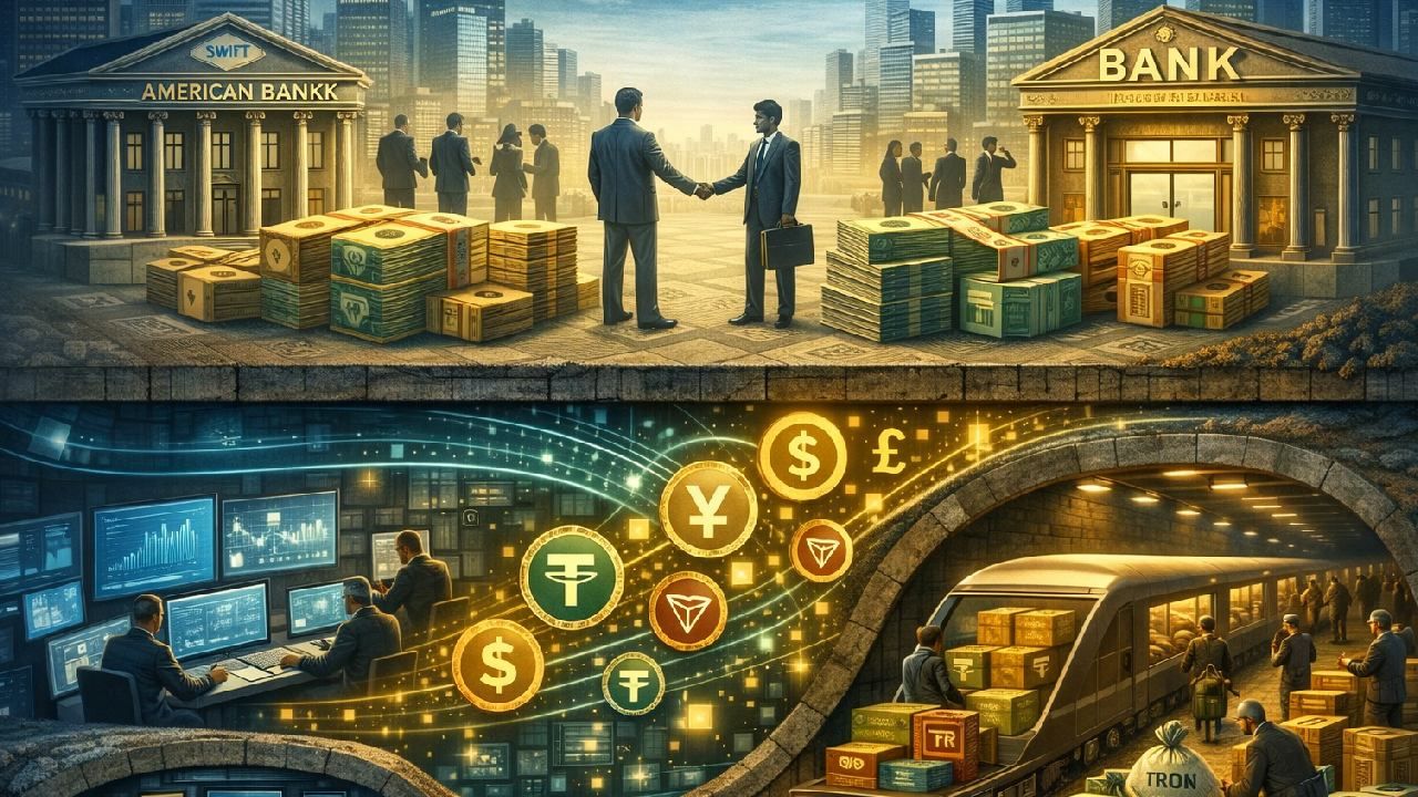 Túneles del dinero global | Foto:ChatGPT