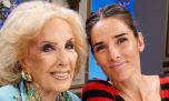 El divertido plan nocturno de Mirtha Legrand y Juana Viale: looks cancheros y poses ante las cámaras