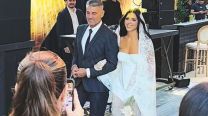 Paloma Goycochea, la hija de Sergio, se casó con Felipe Seisdedos: el increíble look de la novia