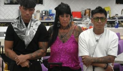 Nick, Carlota y Brian Sarmiento en Gran Hermano Generación Dorada