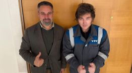 Javier Milei y Santiago Abascal