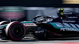 Kimi Antonelli, la pole más joven de la historia en Shangai.