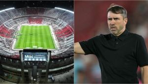 Coudet en el Monumental