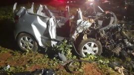 Murieron tres jóvenes argentinos en un choque frontal cuando viajaban hacia Misiones