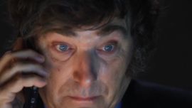 "¿Pero, me van a pagar...?", el notable video-meme de IA sobre Milei y Novelli 'lanzando' $LIBRA