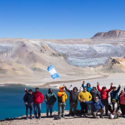 Récord de altura: en el cráter de Corona del Inca, La Rioja, se celebró la misa católica más alta del planeta.