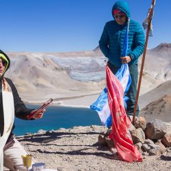 Récord de altura: en el cráter de Corona del Inca, La Rioja, se celebró la misa católica más alta del planeta.