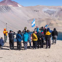 Récord de altura: en el cráter de Corona del Inca, La Rioja, se celebró la misa católica más alta del planeta.