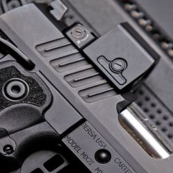 La nueva pistola Bersa M2XI, calibre 9 mm, toma el espíritu de la Colt 1911 y lo potencia al siglo XXI con sustanciales mejoras.